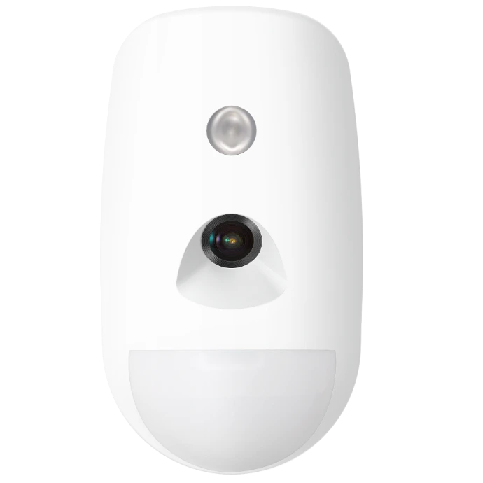 Détecteur de mouvement avec caméra intégrée Hikvision pour levée de doute vidéo et alerte instantanée sur smartphone