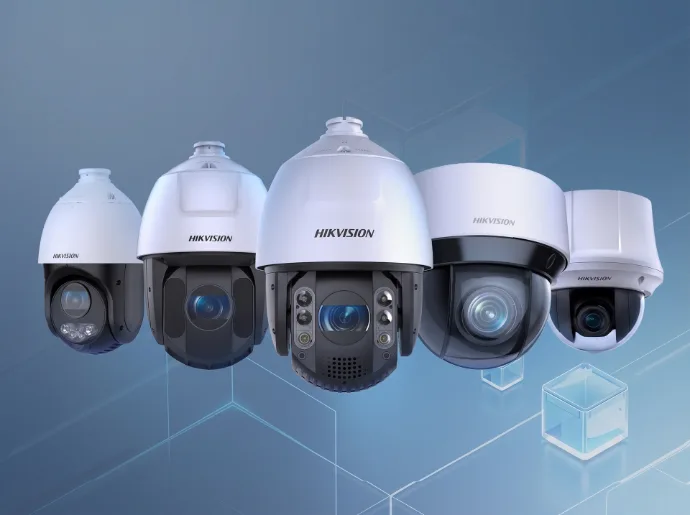 Gamme de caméras de vidéosurveillance motorisées PTZ Hikvision pour un suivi de cible et une couverture panoramique des propriétés à Cancale